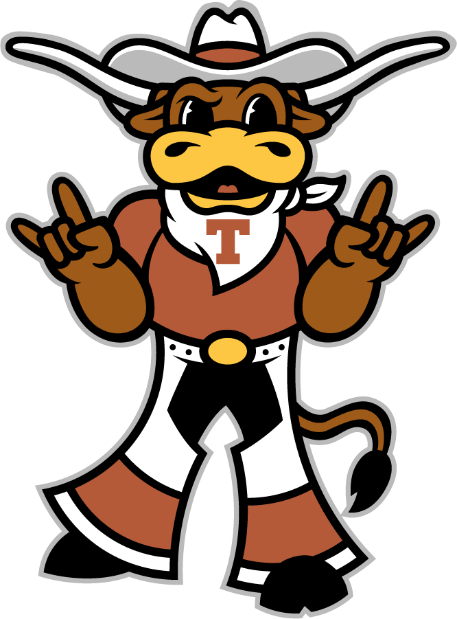 Texas Longhorns 2019-Pres Mascot Logo v2 DIY iron on transfer (heat transfer)